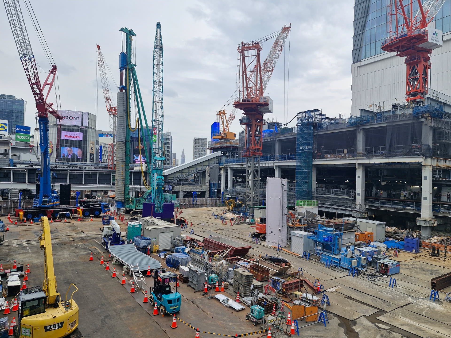 Shibuya construction